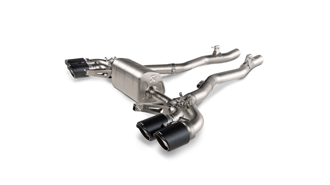 Akrapovic BMW F91 F92 Titanium Exhaust Slip-On Line OPF GPF 2020 (M8 & M8 Competition) ML Performance UK