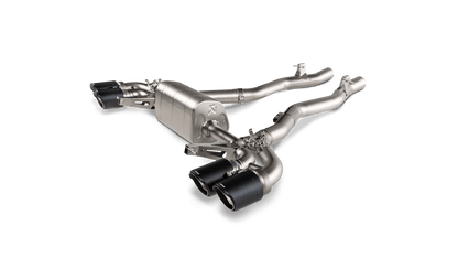 Akrapovic BMW F91 F92 Titanium Exhaust Slip-On Line OPF GPF 2020 (M8 & M8 Competition) ML Performance UK