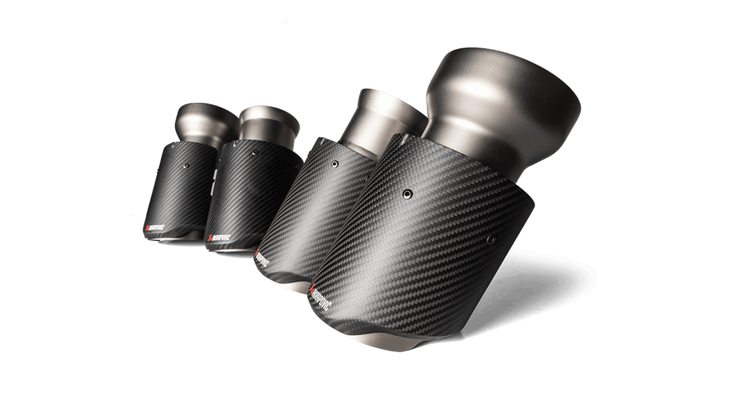 Akrapovic BMW F98 X4 M Carbon Tail Pipe Set - ML Performance UK