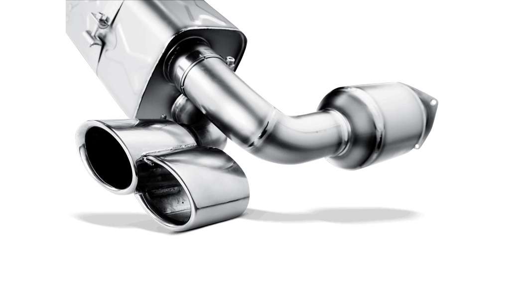 Akrapovič Porsche 997 911 Turbo Slip-On Line Titanium Exhaust System With 100 cpsi Cats - ML Performance UK