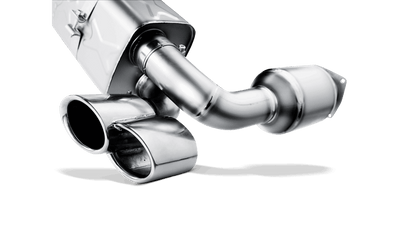 Akrapovič Porsche 997 911 Turbo Slip-On Line Titanium Exhaust System With 100 cpsi Cats - ML Performance UK