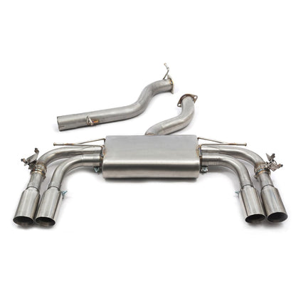 Cobra Exhaust Audi S3 (8V) 3 Door (Valved) (13-17) Cat Back Performance Exhaust