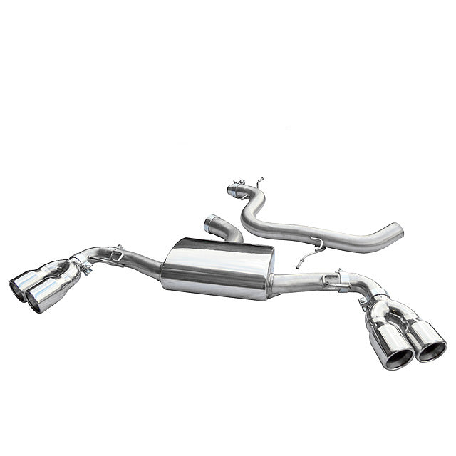 Cobra Exhaust Audi TT (Mk2) 1.8/2.0 TFSI (2WD) (2007-11) Cat Back Performance Exhaust | ML Performance UK Car Parts