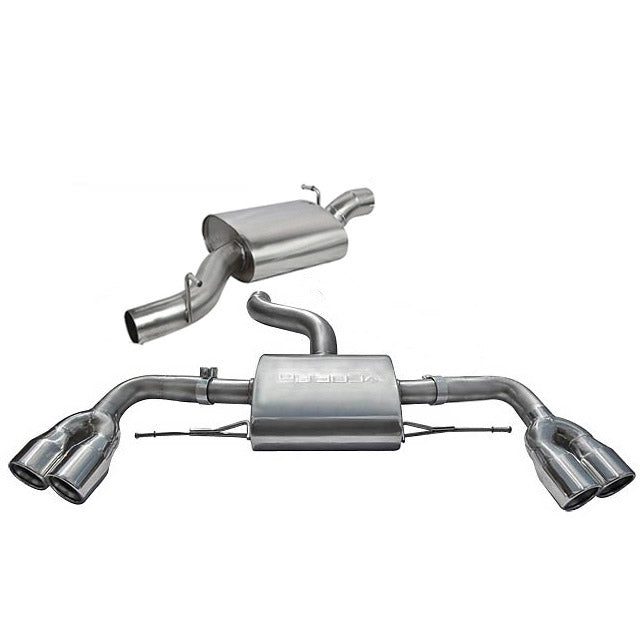 Cobra Exhaust Audi TTS (Mk2) Quattro Cat Back Performance Exhaust | ML Performance UK Car Parts