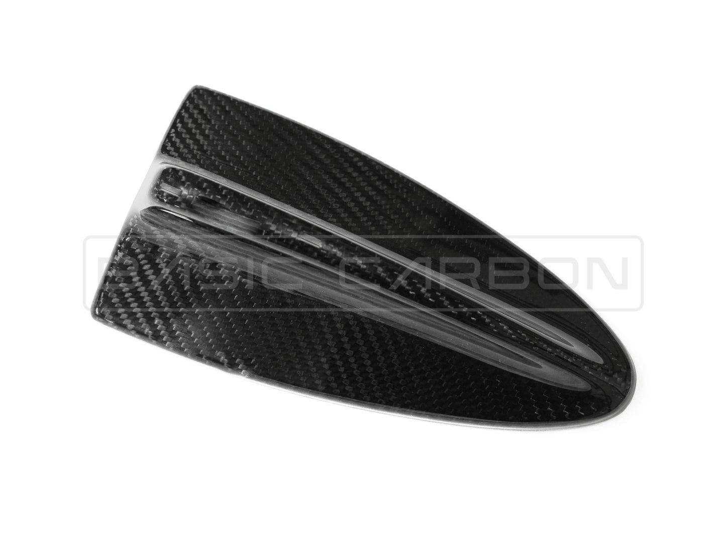 Basic Carbon BMW F Chassis Pre-Preg Carbon Fibre Shark Fin Cover (Inc. 335i, M2, M3, M4, M5, X5M & X6M) - ML Performance UK