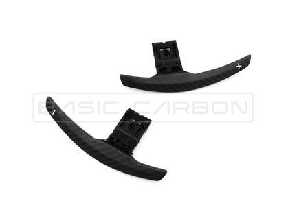 Basic Carbon BMW F Series Performance Pre-Preg Dry Carbon Gear Shift Paddle Set - ML Performance UK