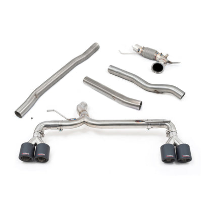 Cobra Exhaust BMW M135i (F40) Venom Quad Exit Turbo Back M3 Style Race Box Delete Performance Exhaust