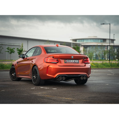 Cobra Exhaust BMW M2 Competition Venom Race Rear Axle Back (Back Box Delete) Performance Exhaust