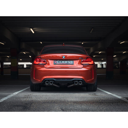 Cobra Exhaust BMW M2 Competition Venom Race Rear Axle Back (Back Box Delete) Performance Exhaust