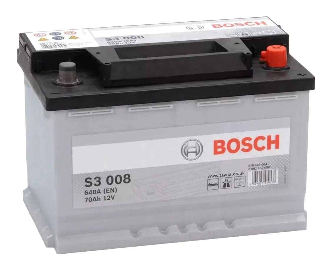 BOSCH S3 Car Battery 096 3 Year Guarantee S3008