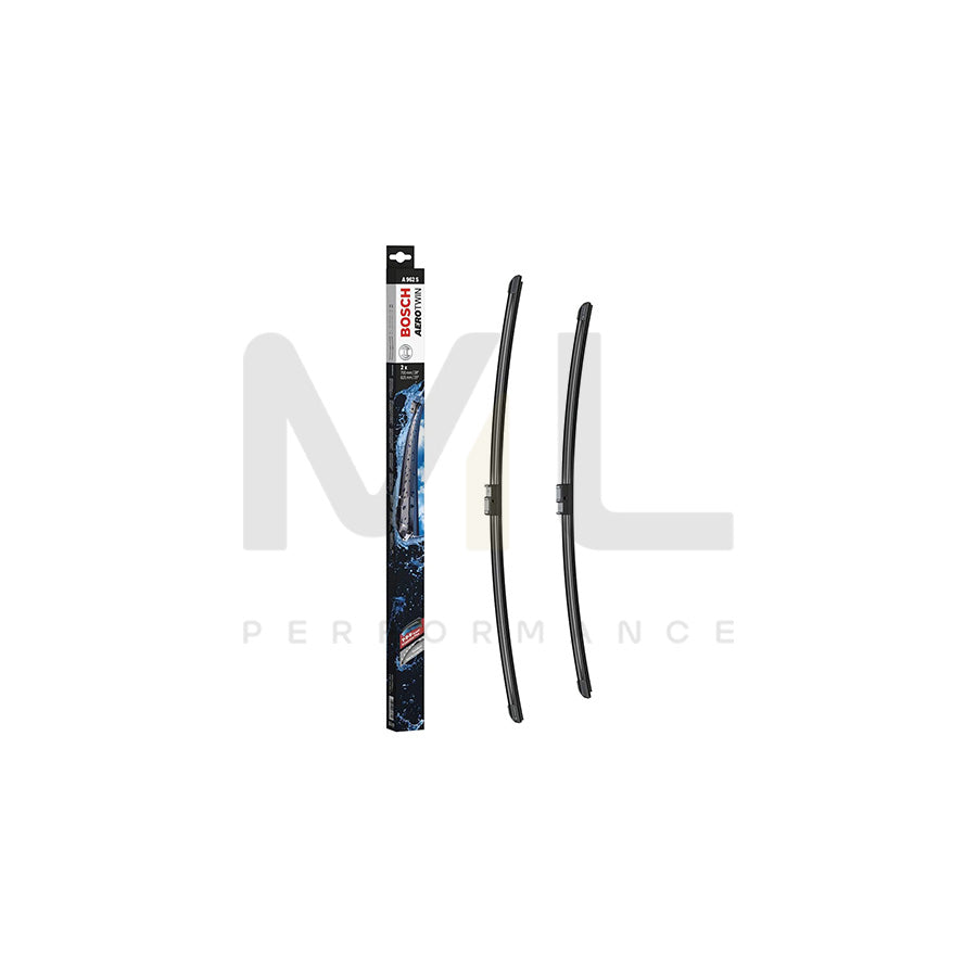 Bosch Aerotwin Flat Wiper Blade Set A962S Front