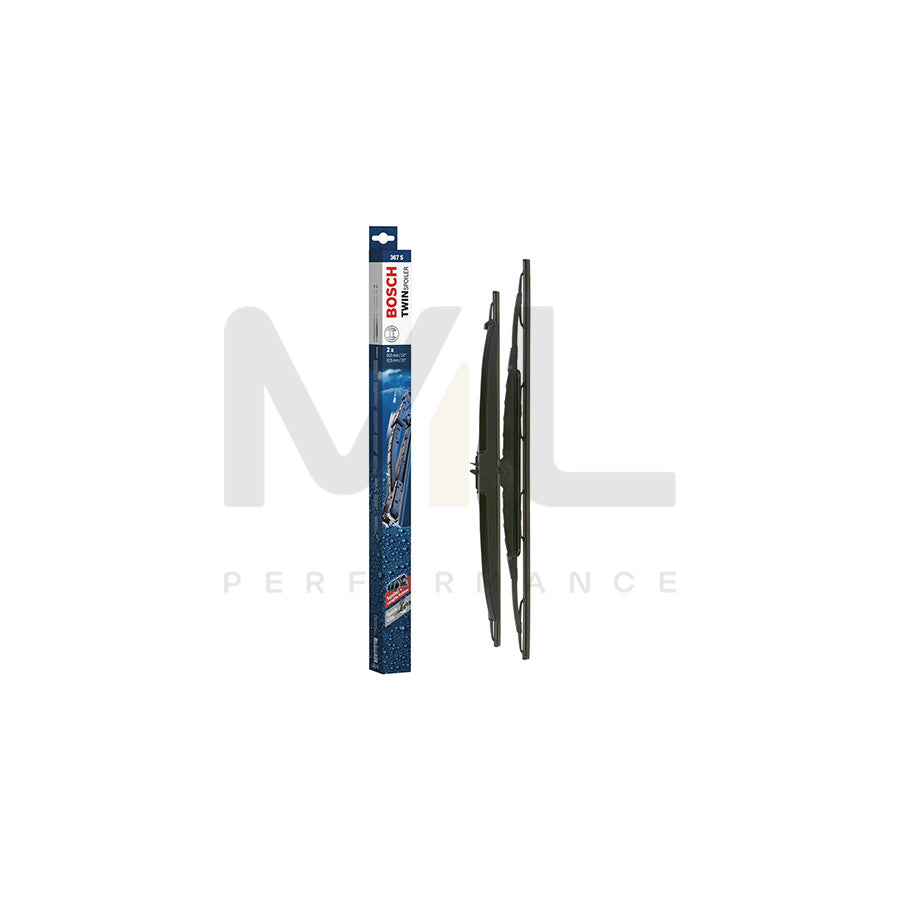 Bosch Super Plus Specific Wiper Blade Set With Spoilers 367S Front