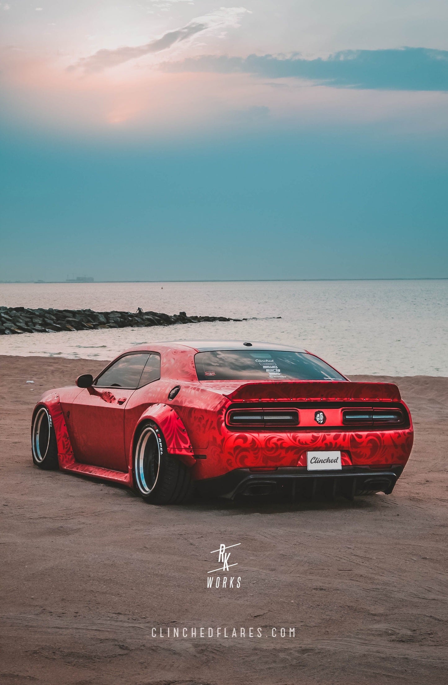 Clinched Dodge Challenger Ducktail Spoiler