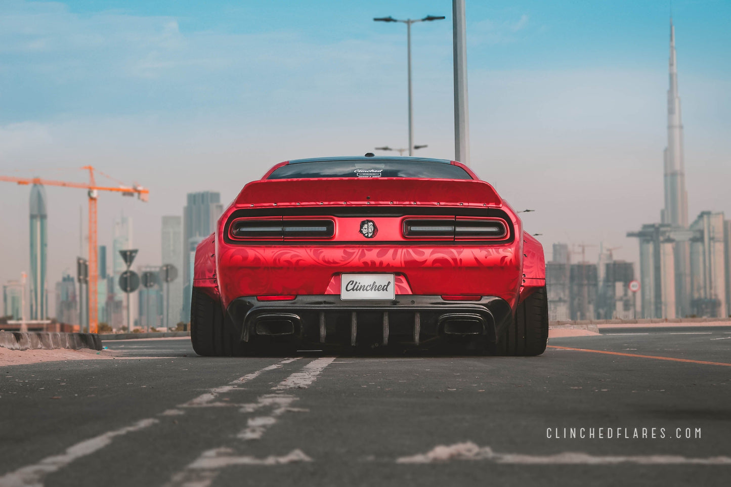 Clinched Dodge Challenger Ducktail Spoiler