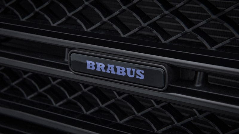 Genuine Brabus 464-290-99 Mercedes-Benz G63 AMG Illuminated Emblem for Front Radiator Grille