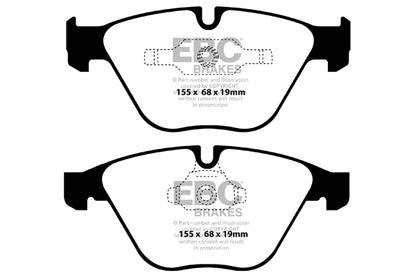 EBC BMW E84 X1 28i Greenstuff 6000 Series Truck And SUV Front Brake Pads - ATE Caliper | ML Performance UK