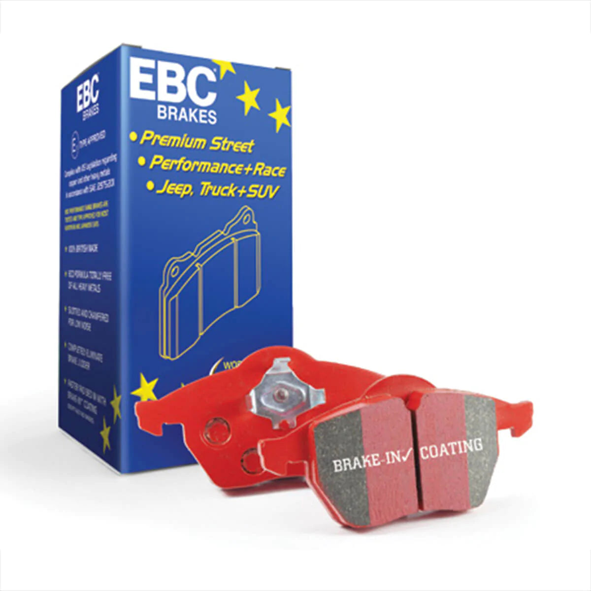 EBC MINI R52 Convertible Redstuff Sport Front Brake Pads - ML Performance UK