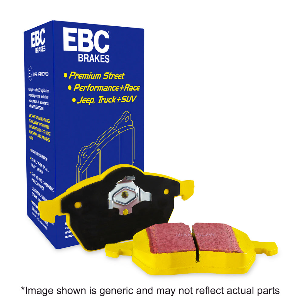 EBC Mercedes-Benz V117 C118 H247  Yellowstuff Street and Track Front Brake Pads (A35 AMG, CLA35 AMG & GLB35 AMG) | ML Performance UK