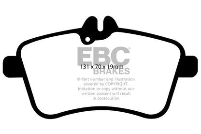 EBC Mercedes W245 B200 Redstuff Sport Brake Pads - TRW Caliper | ML Performance UK