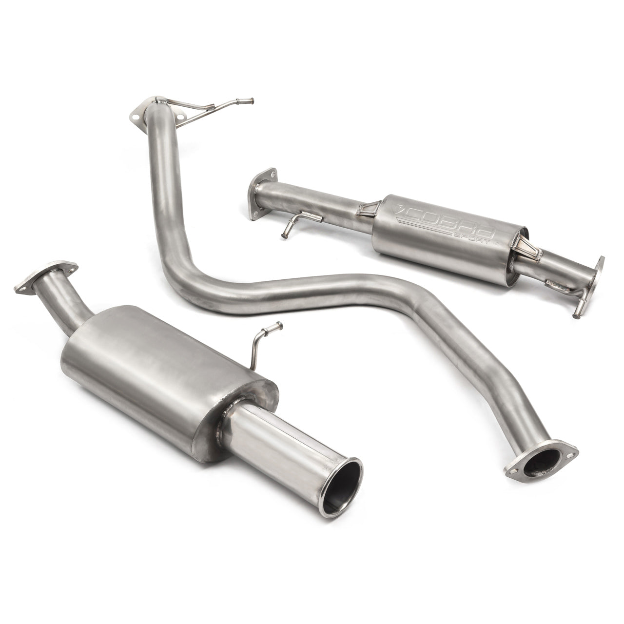 Cobra Exhaust Ford Fiesta (Mk7) ST 180/200 (2.5") Cat Back Performance Exhaust