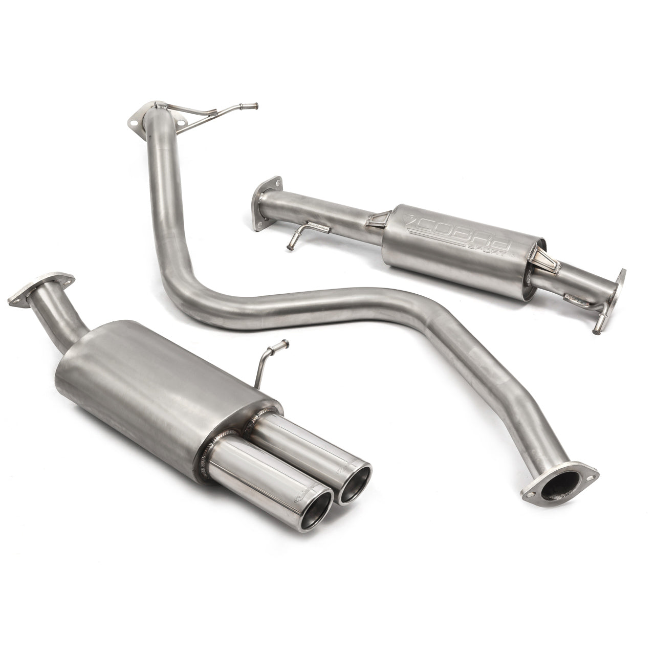 Cobra Exhaust Ford Fiesta (Mk7) ST 180/200 (2.5") Cat Back Performance Exhaust | ML Performance UK Car Parts