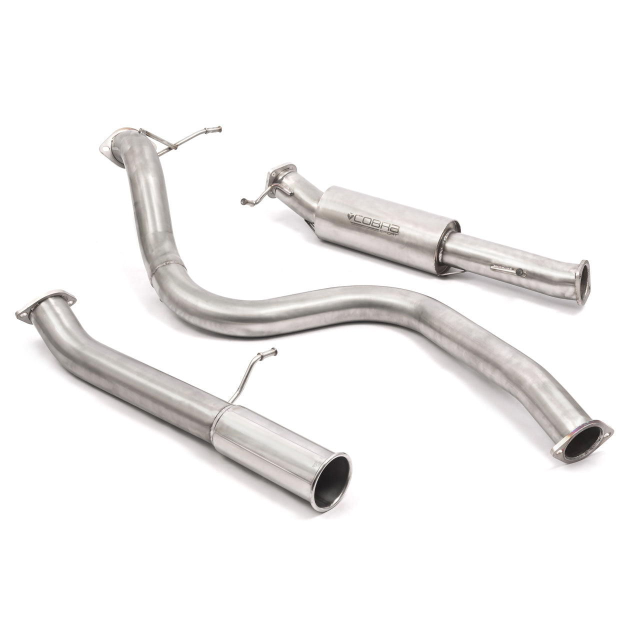 Cobra Exhaust Ford Fiesta (Mk7) ST 180/200 Venom Box Delete Race (3") Cat Back Performance Exhaust