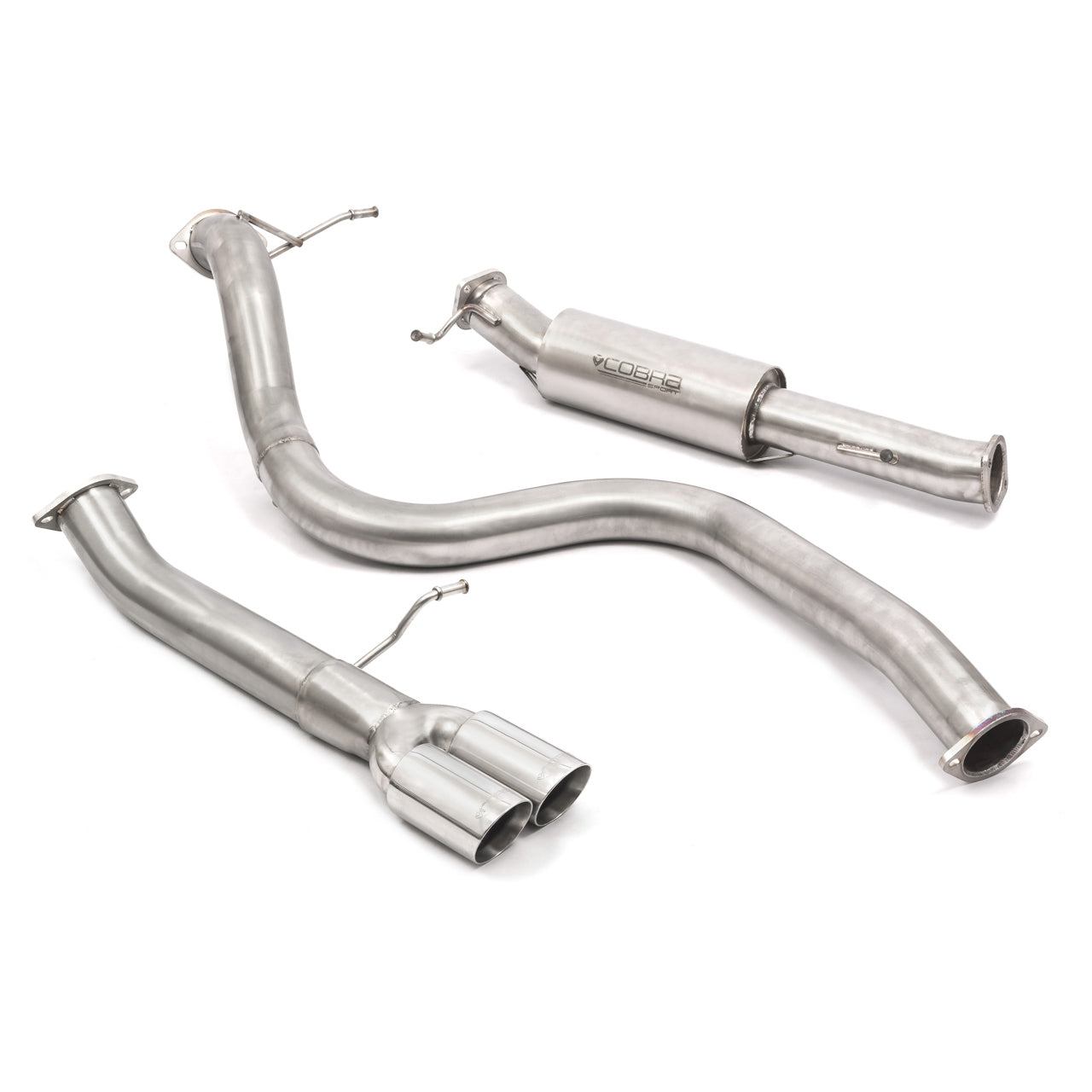 Cobra Exhaust Ford Fiesta (Mk7) ST 180/200 Venom Box Delete Race (3") Cat Back Performance Exhaust | ML Performance UK Car Parts