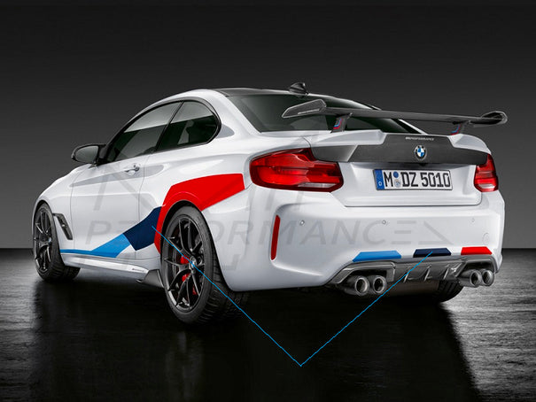 BMW Lot de stickers autocollants logo M Performance