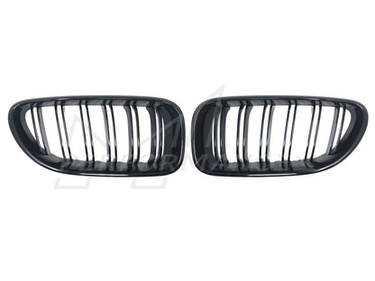 Genuine BMW M Performance F06 F12 F13 M6 Front Black Grilles (Pair) - ML Performance UK