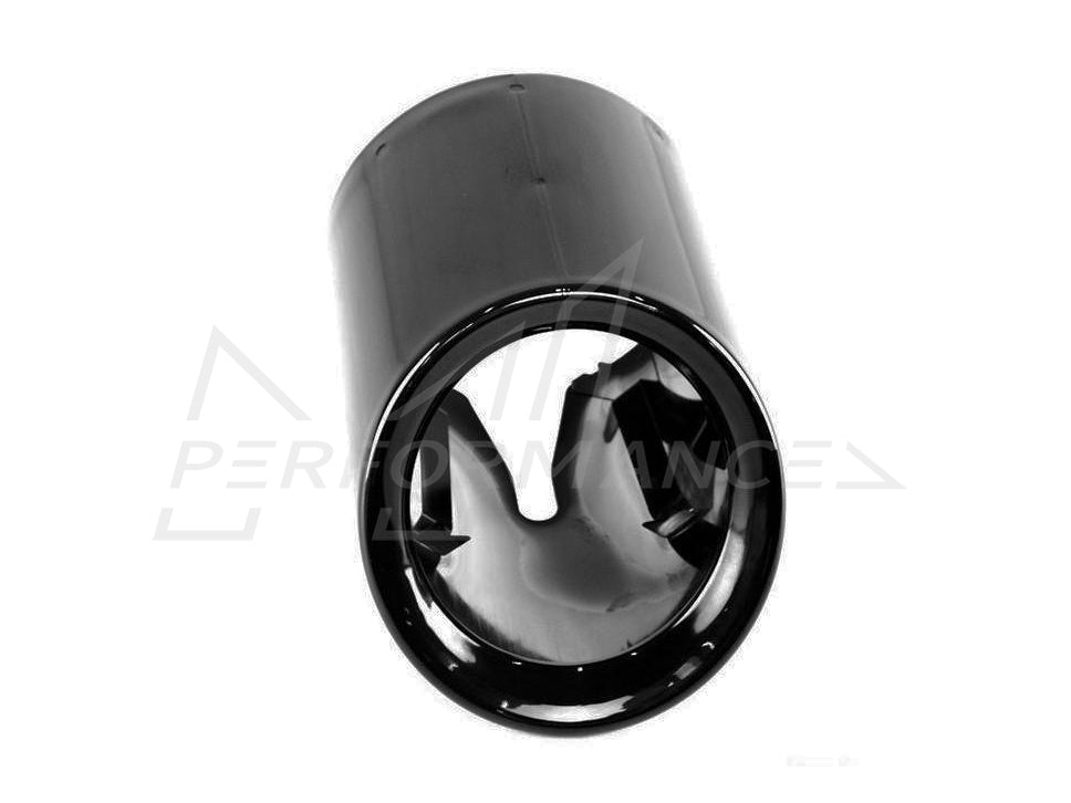 Genuine BMW M Performance F40 M135ix 100mm Black Chrome Tailpipe Tip - ML Performance UK