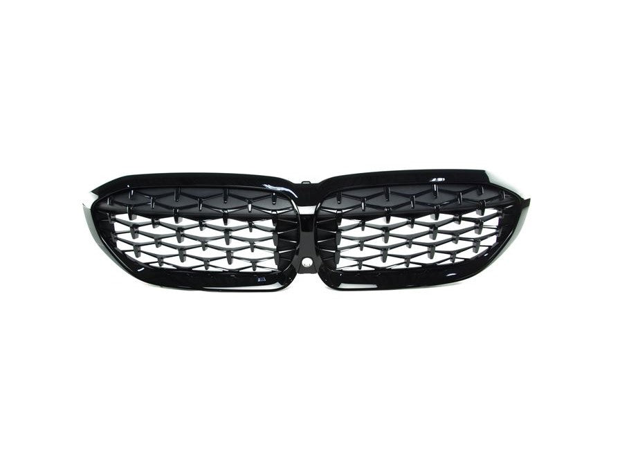 Genuine BMW 51139448475 G20 G21 Gloss Black Front Grille with Camera Cutout (M340i & M340ix)