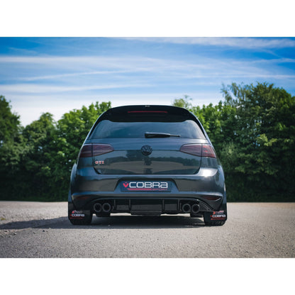 Cobra Exhaust VW Golf GTI (MK7) 2.0 TSI (5G) (12-17) Quad Exit Cat Back Golf R Style Performance Exhaust