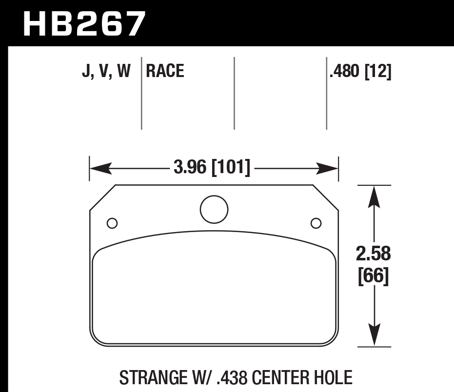 Hawk Performance HB267V.480 DTC-50 Brake Pads