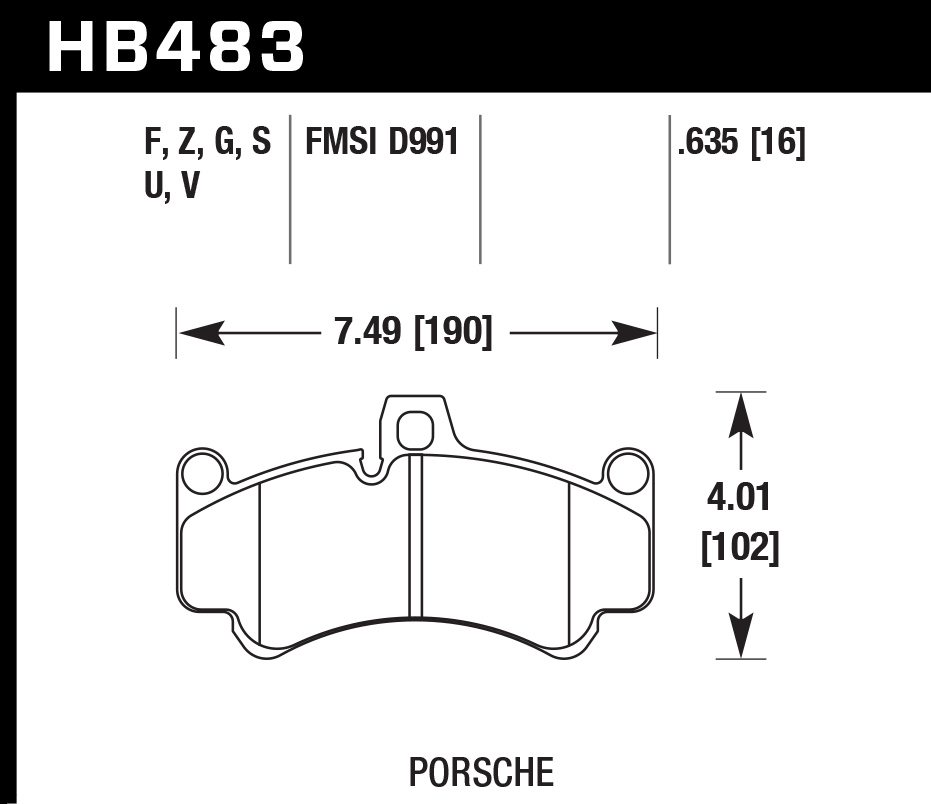 Hawk Performance HB483U.635 DTC-70 Brake Pads Front