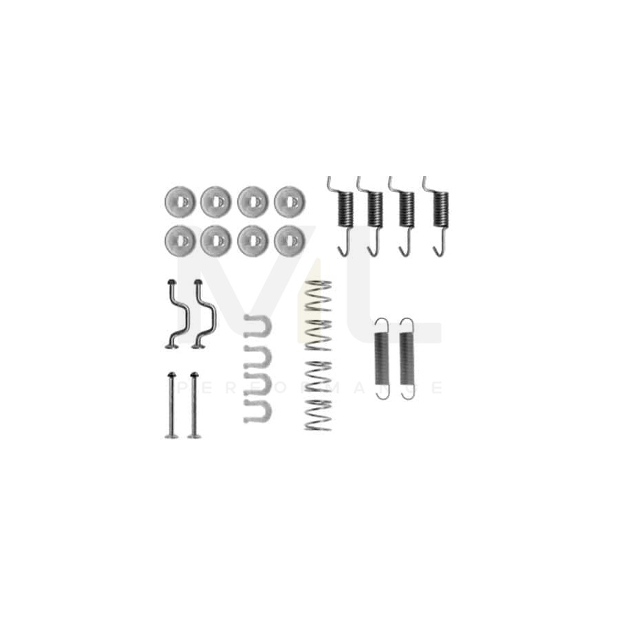 HELLA 8DZ 355 206-151 Brake Shoe Fitting Kit | ML Performance UK Car Parts