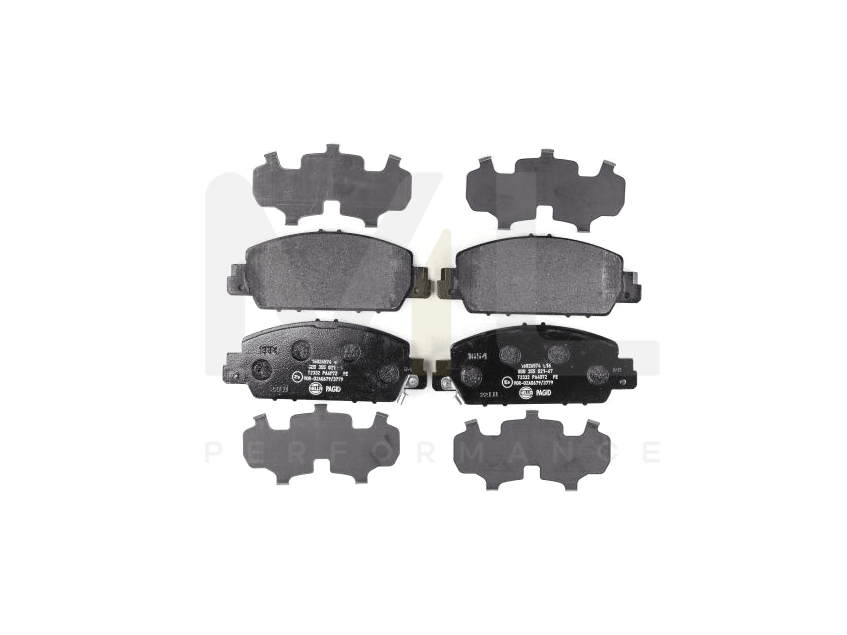 Hella 8DB 355 021-471 Brake Pad Set With Acoustic Wear Warning | ML Performance Car Parts