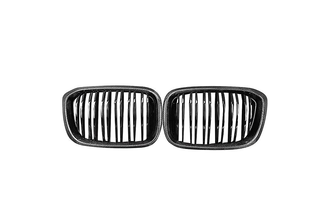 AUTOID BMW G01 G02 F97 F98 Carbon Fibre Kidney Grilles (X3, X3M, X4 & X4M) -  ML Performance UK