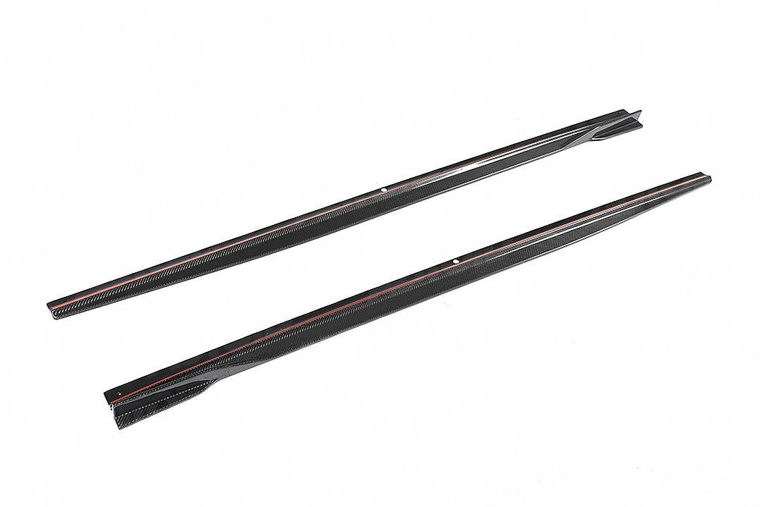 AUTOID BMW G20 G21 Carbon Fibre Competition Side Skirts (Inc. 320d, 320i, 330i & M340i) - ML Performance UK