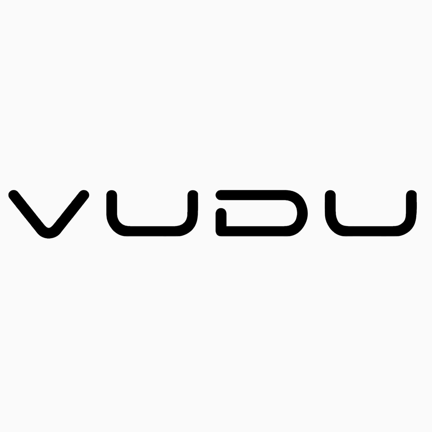 VUDU Small window decal - 5"