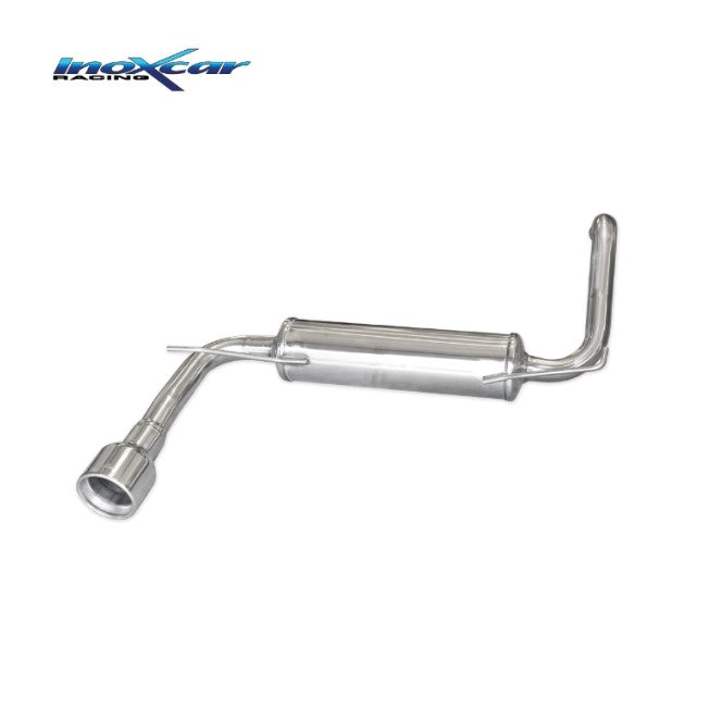 InoXcar Citroen C1 1.0 68CV Stainless Steel Rear Exhaust