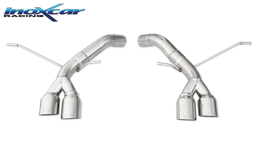 InoXcar Maserati Gransport 4.2 V8 Non-Resonated Rear Exhaust - ML Performance UK