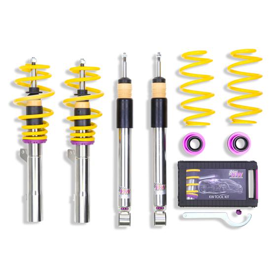 KW Audi 422 423 427 429 Variant 3 Aluminium Coilover kit - Inc. Deactivation For Electronic Damper | ML Performance UK 