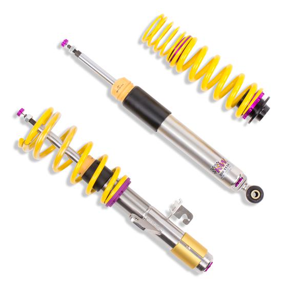 KW Audi 422 423 427 429 Variant 3 Aluminium Coilover kit - Inc. Deactivation For Electronic Damper | ML Performance UK 