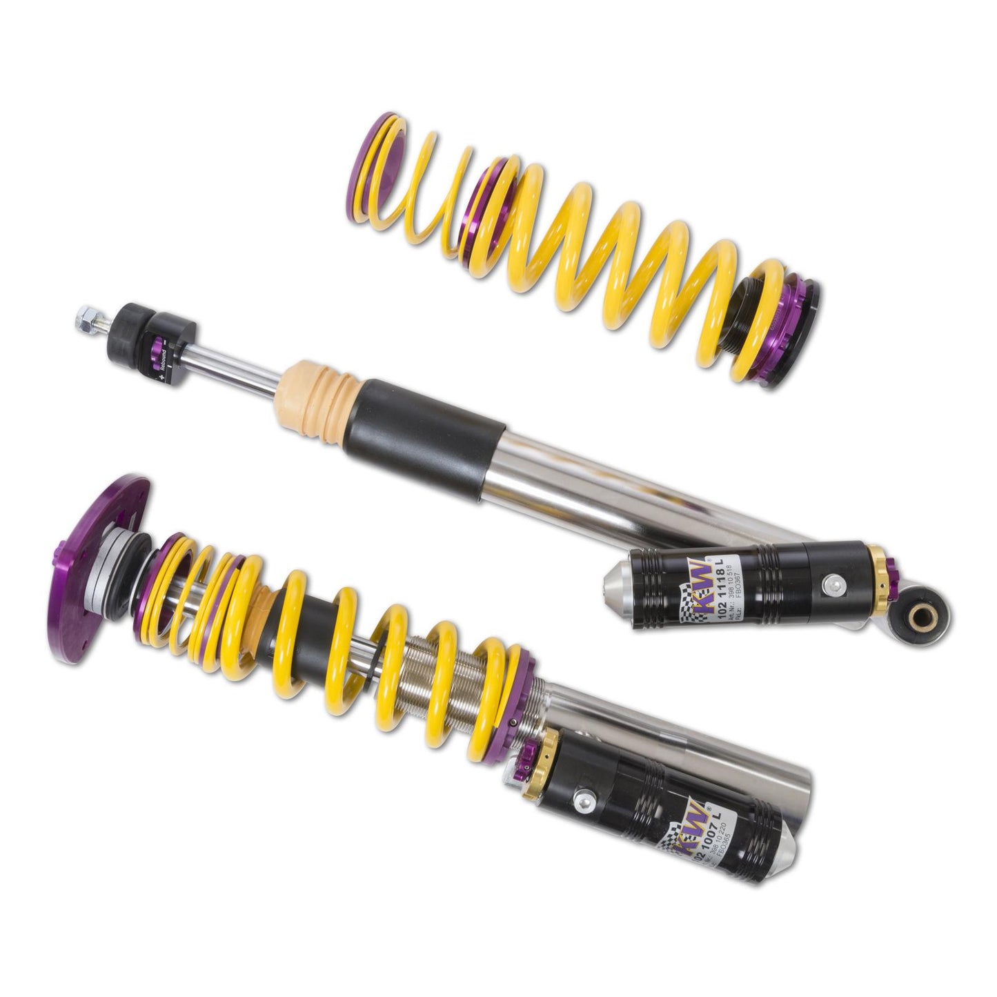 KW Audi 8V RS3 10-35mm 3-Way Clubsport Coilover Kit - ML Performance UK