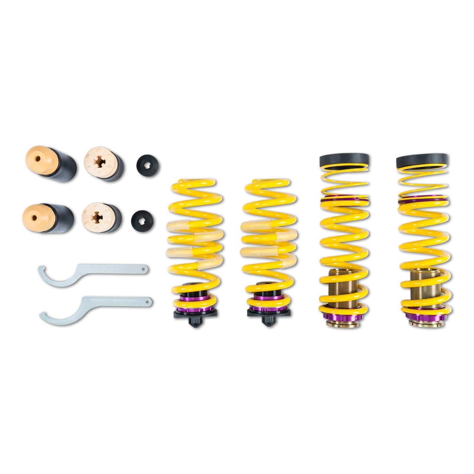 KW Audi B8.5 B9 RS4 Height-Adjustable Lowering Springs Kit - ML Performance UK