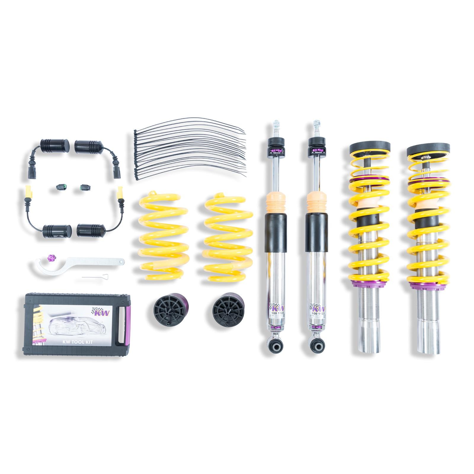 KW Audi B9 S5 Variant 3 Coilover kit - Inc. Deactivation For Electronic Damper | ML Performance UK 