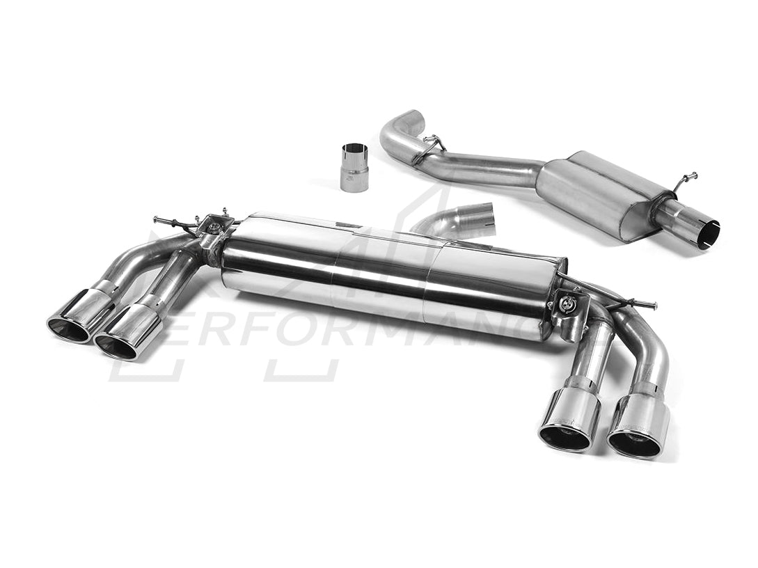 MillTek Audi 8S TTRS Resonated Cat-Back Exhaust - ML Performance UK