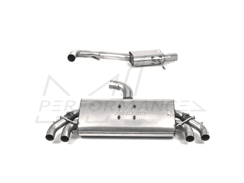 MillTek Audi 8V & 8V.2 S3 Resonated GPF/OPF - Back Exhaust (Quattro Saloon & Cabrio) - ML Performance UK