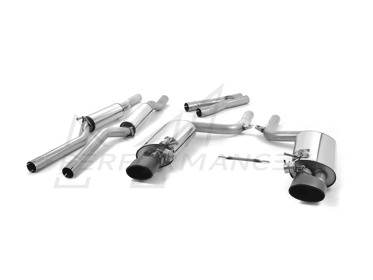 MillTek Audi B7 RS4 Valved & Non-Resonated Cat-Back Exhaust - ML Performance UK