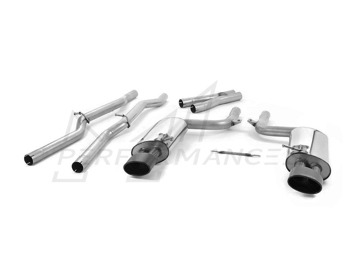 MillTek Audi B7 RS4 Valved & Non-Resonated Cat-Back Exhaust - ML Performance UK